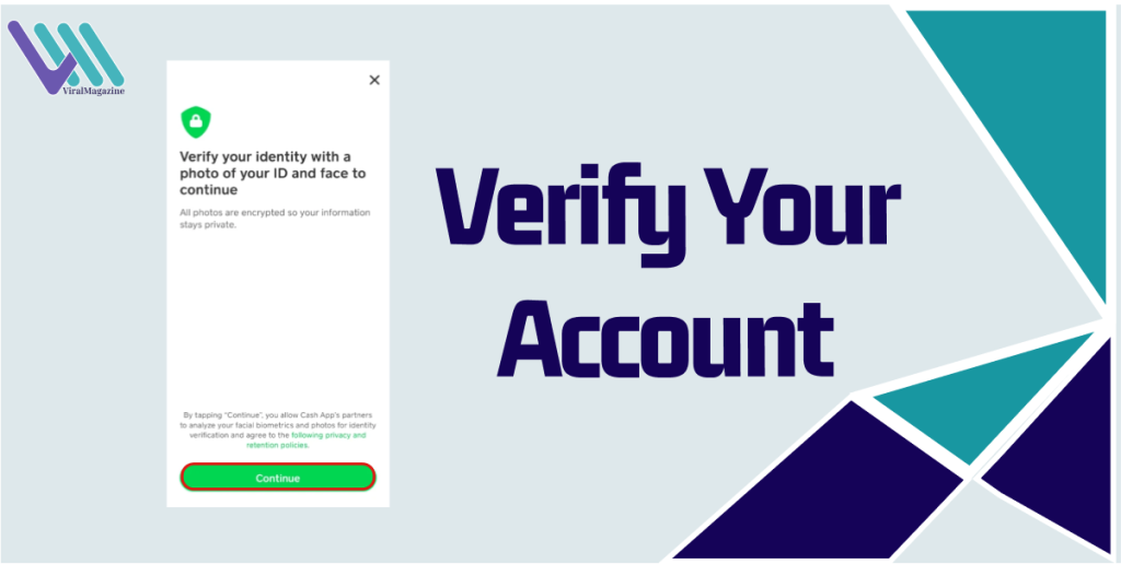 Verify Your Account of app