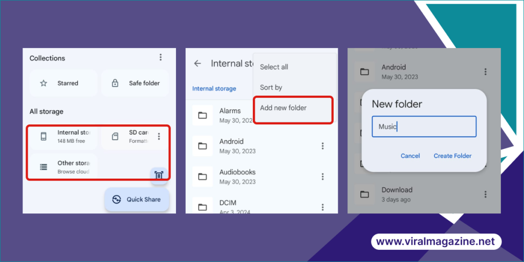 How to Make Folders on Mobile
