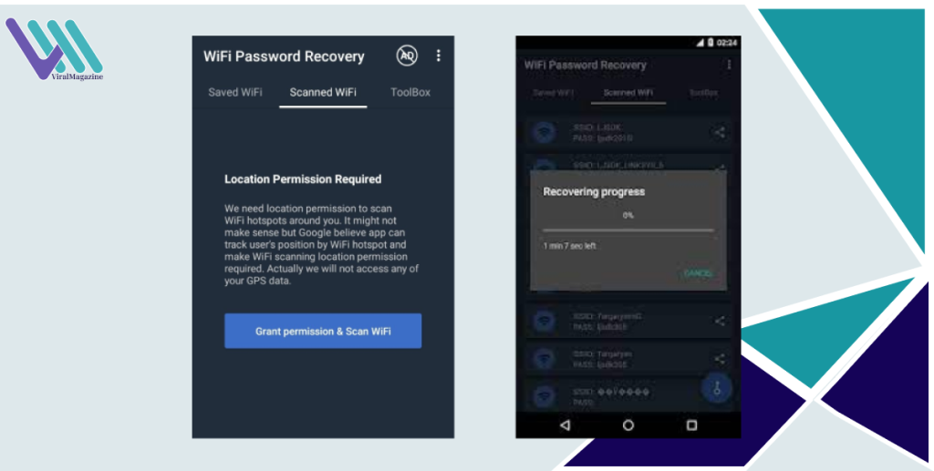 Wi-Fi Password Recovery Apps