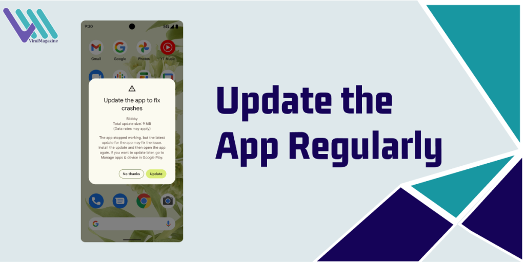 Update the App Regularly