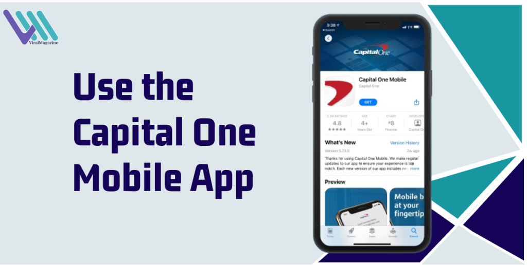 Use the Capital One Mobile App