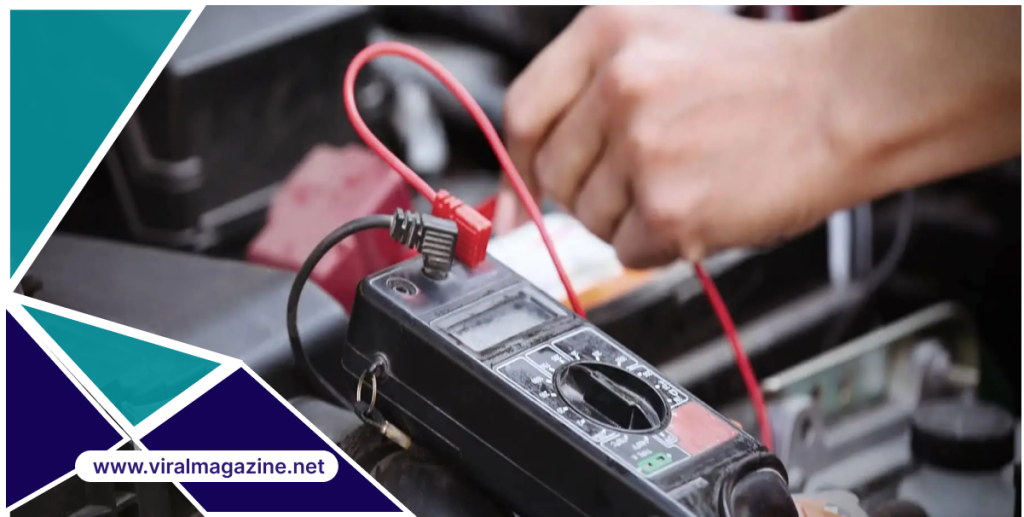 Battery Checking in mercedes a3 services