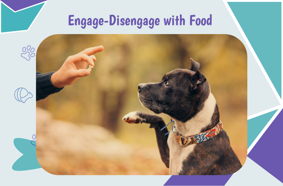engage-disengage with food